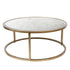 Tatiana Mirrored Nesting Coffee Tables Antique Gold