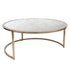 Tatiana Mirrored Nesting Coffee Tables Antique Gold