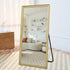 Simon Natural Frame Freestanding Mirror - Full Length Wall Mirror