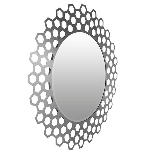Evania Ultra Modern Round Wall Mirror