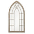 Ottilie Arch Wall Mirror - Rustic Window Frame Outdoor Decorative Mirror