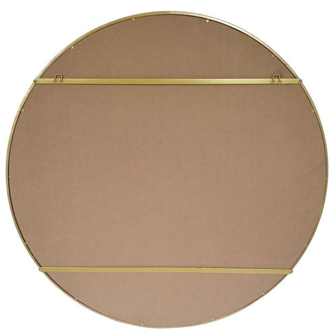 Strauss Round Gold Wall Mirror