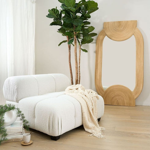 Lola Natural Standing Mirror