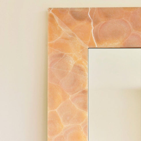 Mallee Large Natural Stone Mirror