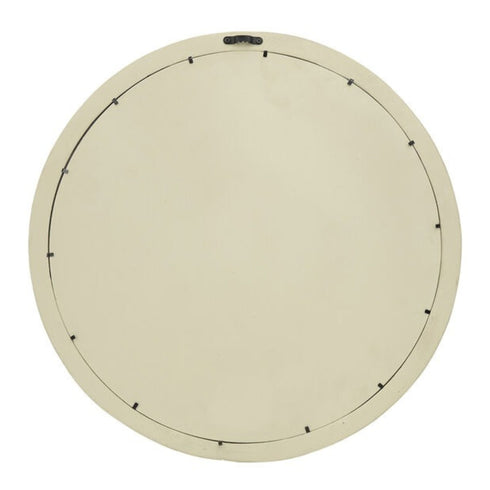 Perci Wood Round Mirror back
