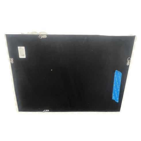 Warrin PU Frame White Wall Mirror