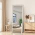 Olegas Full Length White Wall Mirror - Modern Floor Mirror