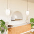 Aiva Arch White Wall Mirror