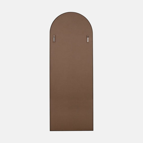 Aiva Arch Matt Black Wall Mirror