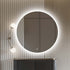 Monique Frameless Anti-Fog Backlit Round Bathroom Mirror with LED
