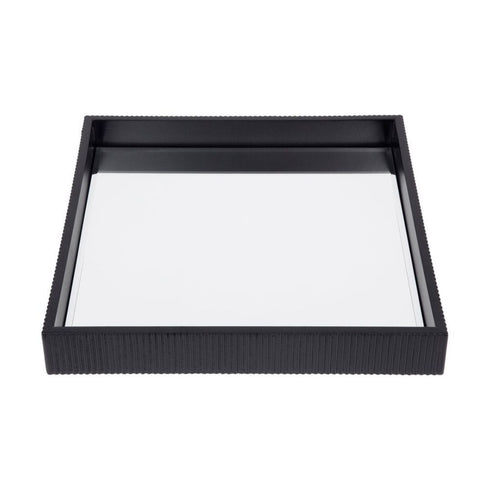 Milos Mirrored Tray Black