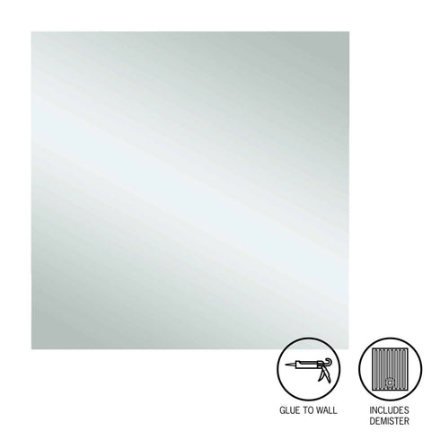 Jackson Rectangle Polished Edge Bathroom Wall Mirror