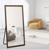 Simon Walnut Frame Freestanding Mirror - Full Length Wall Mirror