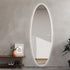 Tamworth Frameless Oval LED Wall Mirror - Tricolour Dimmable Glow Mirror