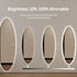 Tamworth Frameless Oval LED Wall Mirror - Tricolour Dimmable Glow Mirror