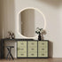 Sol Frameless Crescent Moon Backlit LED Wall Mirror