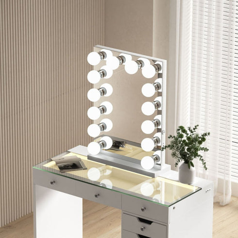 Aurian 14 LED Bulbs Hollywood Vanity Mirror