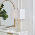 Alvina Arch Gold Wall Mirror
