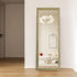 Olegas Full Length Wall Mirror - Modern Champagne Frame Floor Mirror
