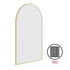 Twyla Gold Arch Wall Mirror