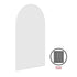 Twyla Arch White Wall Mirror
