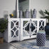 Keats Mirrored Sideboard White