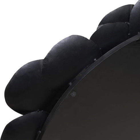 Haidee Gold Round Wall Mirror