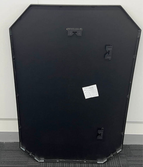 Rear view of wall-mounted Gerard Octagon Mirror with solid support