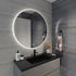 Alessio Anti-fog Backlit 3 Colour LED Round Bathroom Mirror With Optional Bluetooth