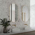 Italia Pill Gold Wall Mirror