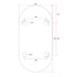 Emrys Oval Bathroom Wall Mirror