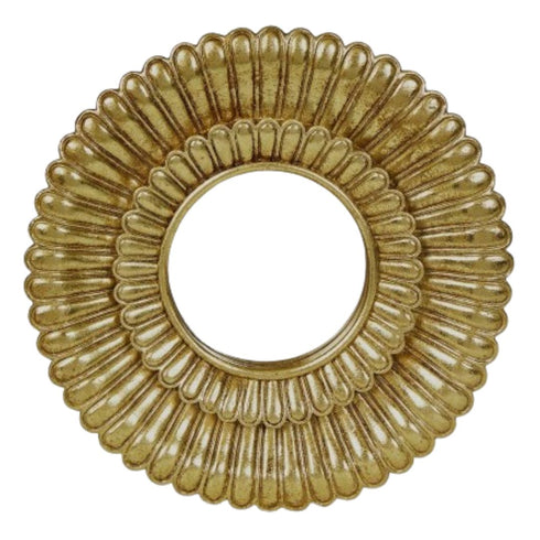 Ribbe Gold Wall Mirror