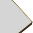 Allan Aluminium Framed Arched Bathroom Mirror Brushed Gold