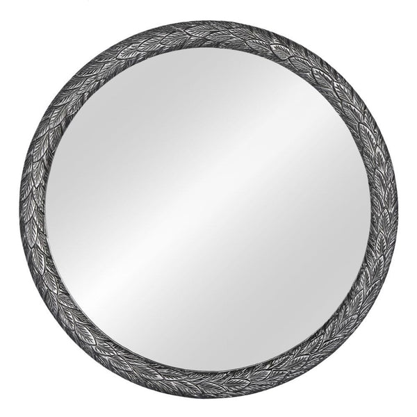 Iggy Round Wall Mirror Silver