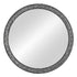 Iggy Round Wall Mirror Silver