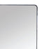 Side angle view of Malen full-length mirror showing slimline frame design
