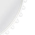 Giorgio Round White Wall Mirror