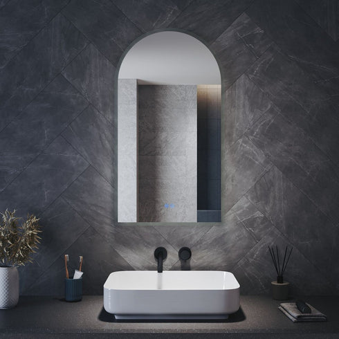 Lois Arched Anti-Fog LED Bathroom Mirror