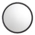 Brielle Round Wall Mirror Black