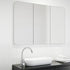 Elijah Frameless 3-Door Mirror Cabinet