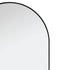 Harper Aluminium Black Wall Mirror