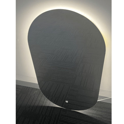 Daintree Frameless Oval Backlit LED Bathroom Wall Mirror
