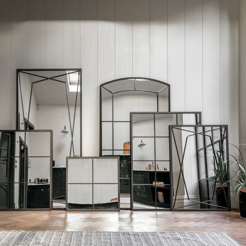 Tristan Black Wall Mirror