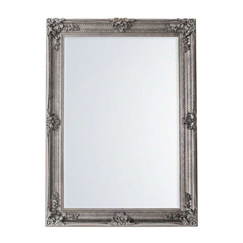 Aurora Silver Wall Mirror