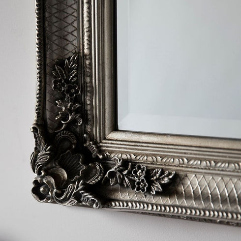 Aurora Silver Wall Mirror