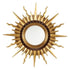 Sunnah Gold Round Wall Mirror