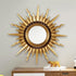 Sunnah Gold Round Wall Mirror