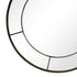 Thayer Black Round Wall Mirror - Modern Decorative Frame Contemporary Mirror