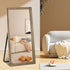 Jan Antique Wood Full Length Wall Mirror - Natural Freestanding Mirror