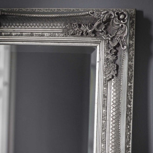 Aurora Silver Wall Mirror